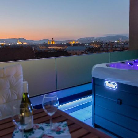 布达佩斯Centropolitan Penthouse #Jacuzzi #Freeparking公寓 外观 照片