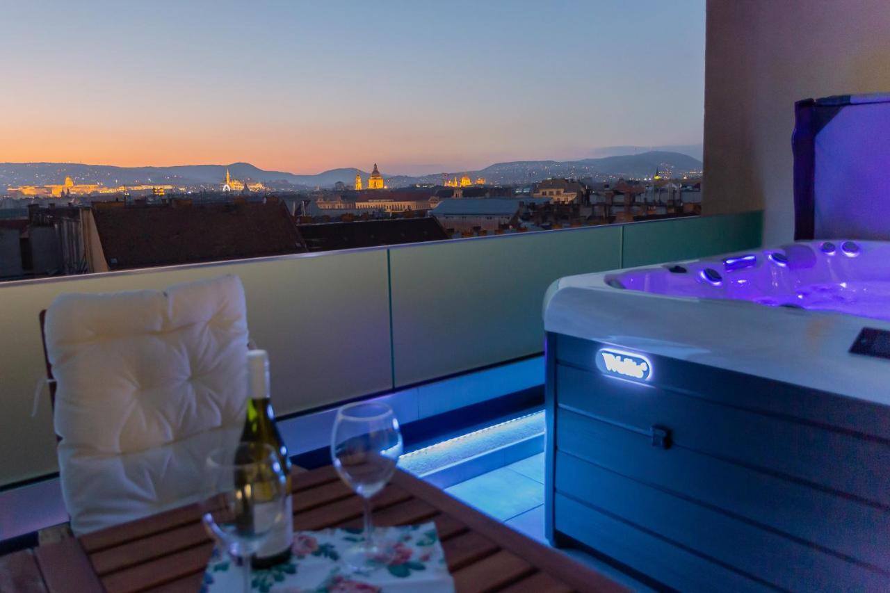 布达佩斯Centropolitan Penthouse #Jacuzzi #Freeparking公寓 外观 照片
